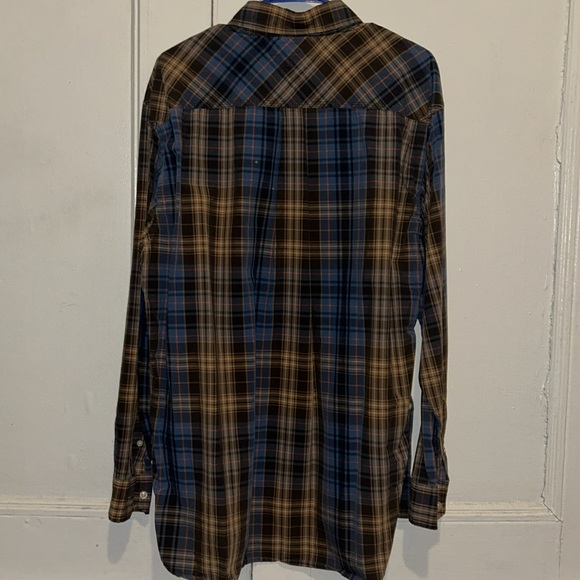 Men’s Tommy Hilfiger Plaid Long Sleeve Button Down Shirt - Picture 5 of 5